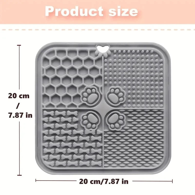 Pet Silicone Licking Pad