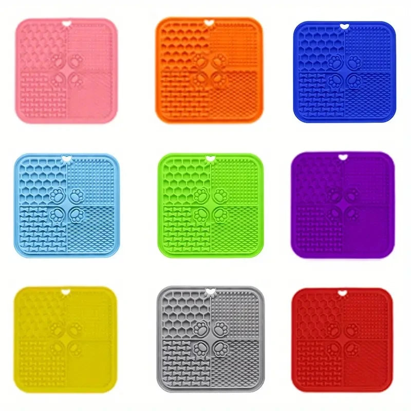 Pet Silicone Licking Pad